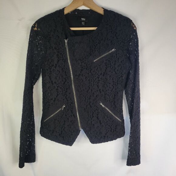 Massimo Black Lace Women's Jacket - Picture 2 of 11